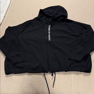 Under Armour Women's Black Windbreaker Jacket